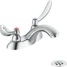 Delta Commercial 21C424 - Commercial 21C: Two Handle Centerset Bathroom Faucet with Grid Strainer