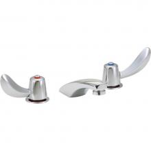 Delta Commercial 23C322 - Commercial 23C1: Two Handle Widespread Bathroom Faucet - Less Pop-Up