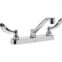 Delta Commercial 26C3154 - Commercial 26C3: 8'' Cast Deck Mount