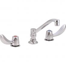 Delta Commercial 27C2122 - Commercial 27C1 / 27C2: Two Handle 8'' Below Deck Mount Faucet