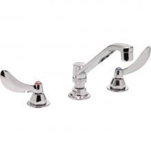 Delta Commercial 27C2124 - Commercial 27C1 / 27C2 Two Handle 8'' Below Deck Mount Faucet