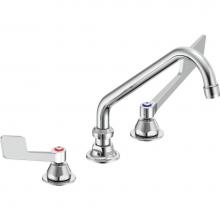 Delta Commercial 27C2245 - Commercial 27C1 / 27C2: Two Handle Sink Faucet