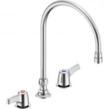 Delta Commercial 27C2933-R7 - Commercial 27C1 / 27C2 Two Handle 8'' Below Deck Mount Faucet