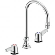 Delta Commercial 27C2933 - Commercial 27C1 / 27C2: Two Handle 8'' Below Deck Mount Faucet