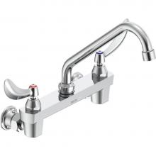 Delta Commercial 28C4234 - Commercial 28C3 / 28C4 / 28C6: Two Handle 8'' Wall Mount Service Sink Faucet