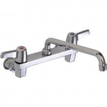 Delta Commercial 28C4443 - Commercial 28C3 / 28C4 / 28C6: Two Handle 8'' Wall Mount Service Sink Faucet