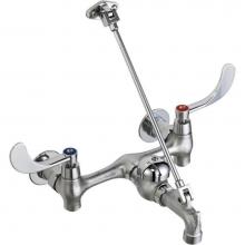 Delta Commercial 28C9LH-AC - Commercial 28C / T9: Wall Mount Service Sink Faucet with Lever Handles & Adj Centers