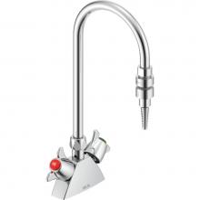 Delta Commercial W6700-9 - Commercial W67 Series Mixing Faucet: Two Handle 2 3/4'' Deck Mount Laboratory Mixing Fau