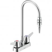 Delta Commercial W6720-9-C - Commercial W67 Series Mixing Faucet: Deck Mount Faucet