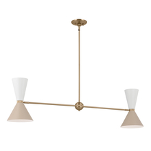 Kichler 52569CPZGRG - Linear Chandelier 4Lt