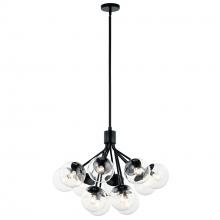 Kichler 52701BKCLR - Chandelier Convertible 12Lt