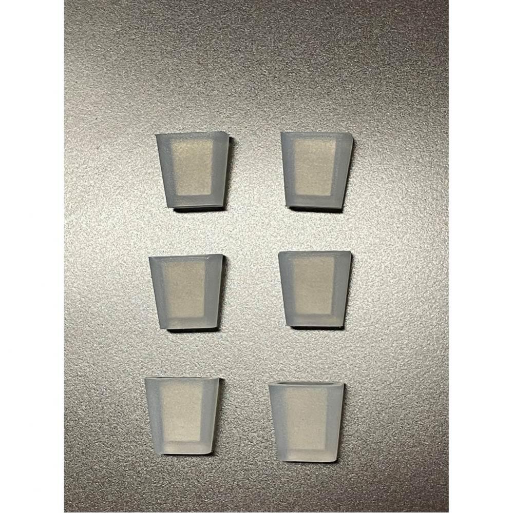 Replacement Rubber Feet for Sink Grids, Pack of 6