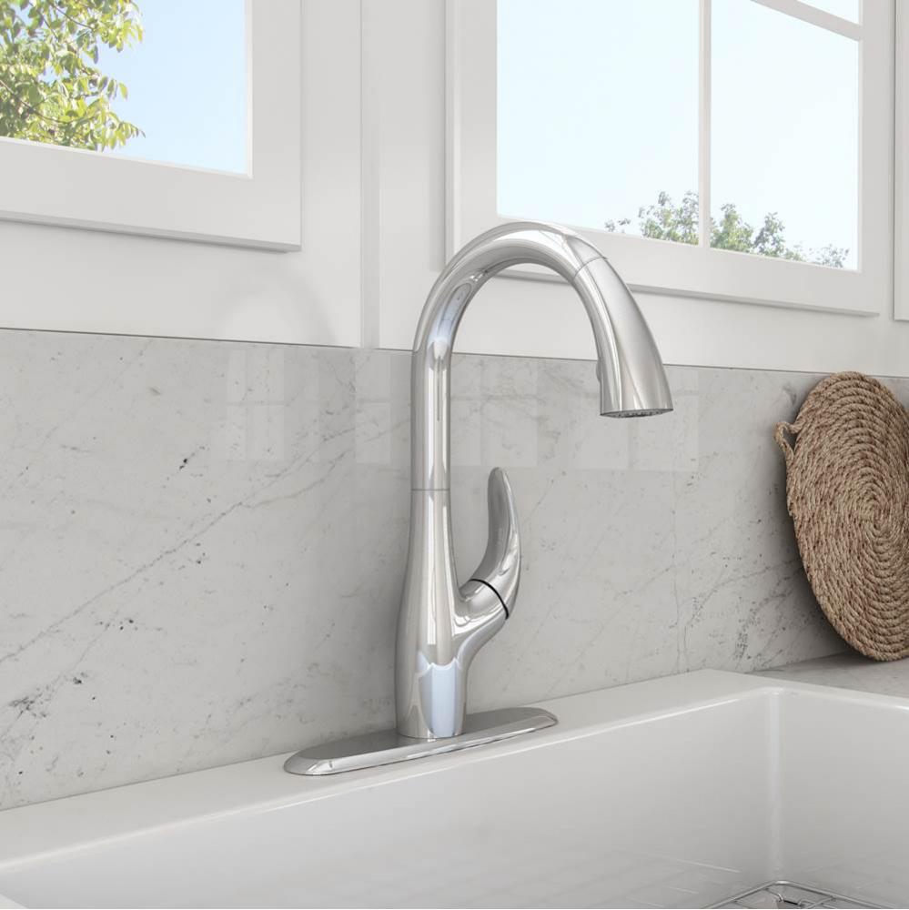 Pagano 2.0 Pull-Down Kitchen Faucet in Chrome