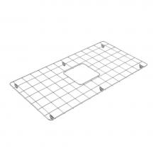 BOCCHI 2300 0012 - Stainless Steel Sink Grid for 32 in. 1362 Undermount Fireclay Single Bowl Kitchen Sinks