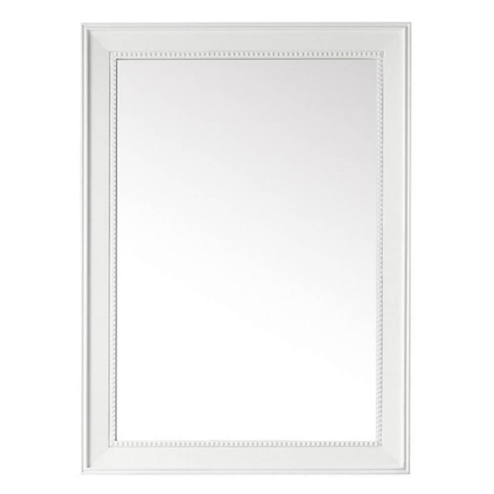 Bristol 29&apos;&apos; Rectangular Mirror, Glossy White