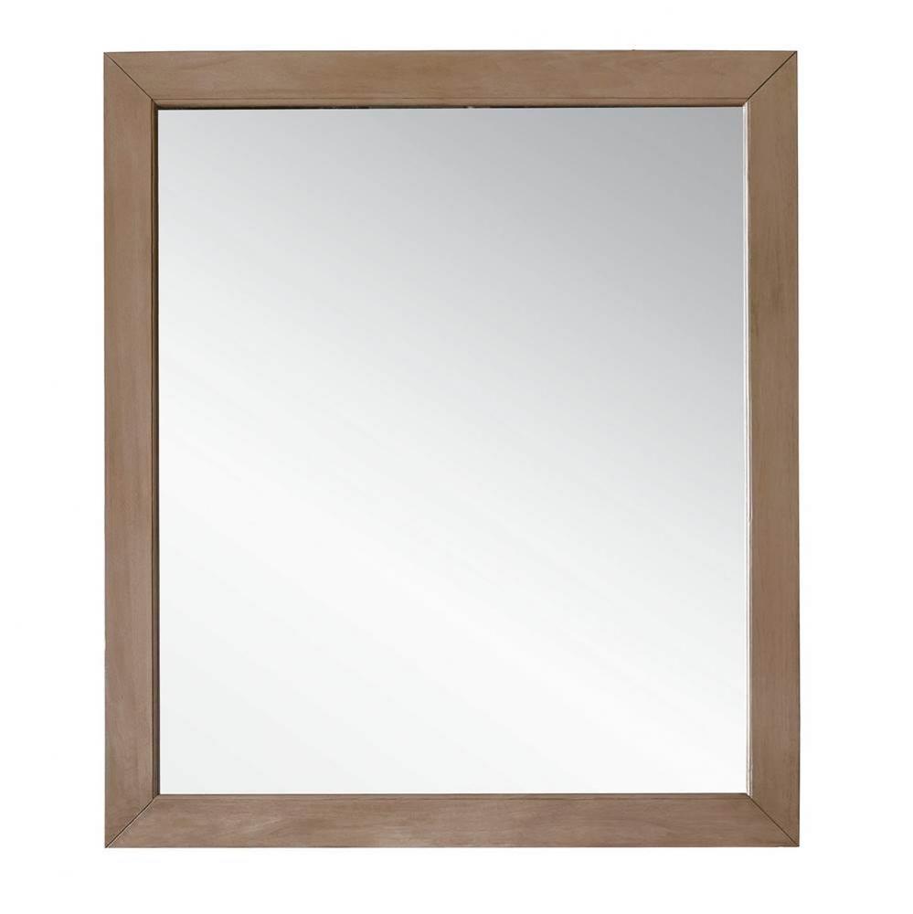 Chicago 48&apos;&apos; Mirror, Whitewashed Walnut