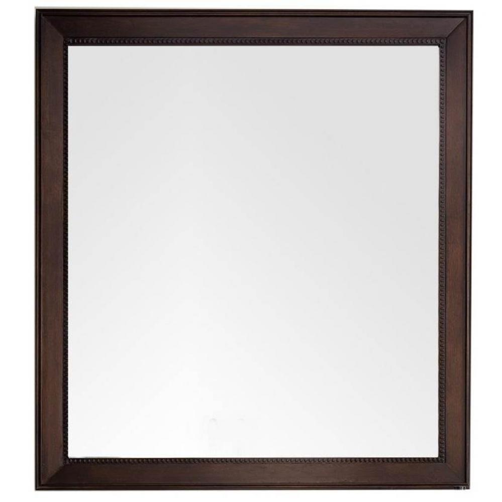 Bristol 44&apos;&apos; Rectangular Mirror, Burnished Mahogany