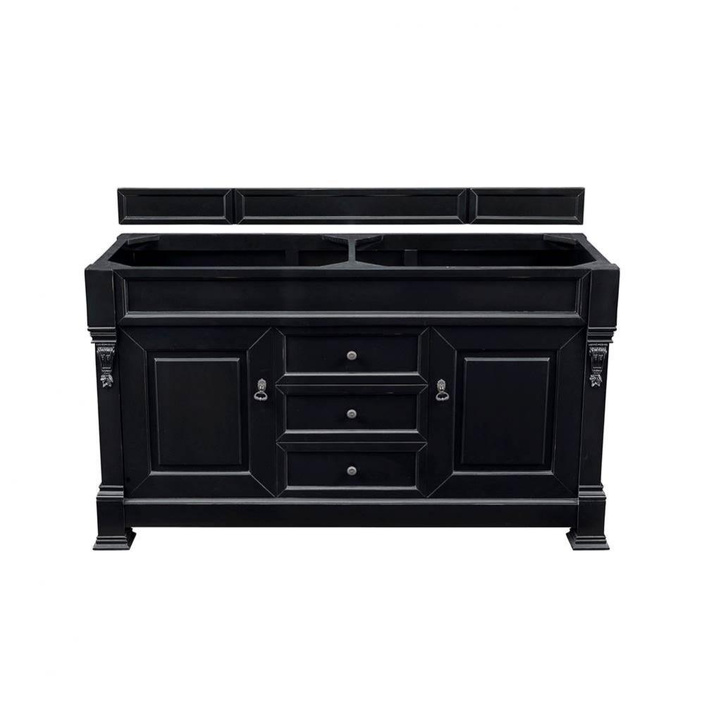 Brookfield 60&apos;&apos; Antique Black Double Vanity