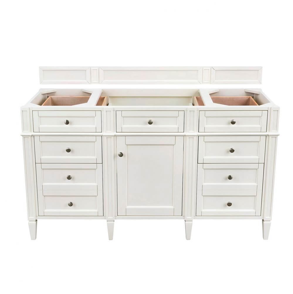 Brittany 60&apos;&apos; Single Vanity in Bright White