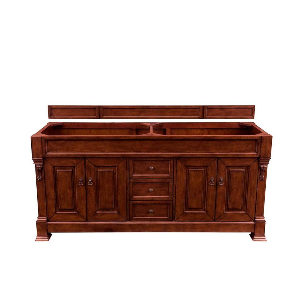 Brookfield 72&apos;&apos; Warm Cherry Double Vanity