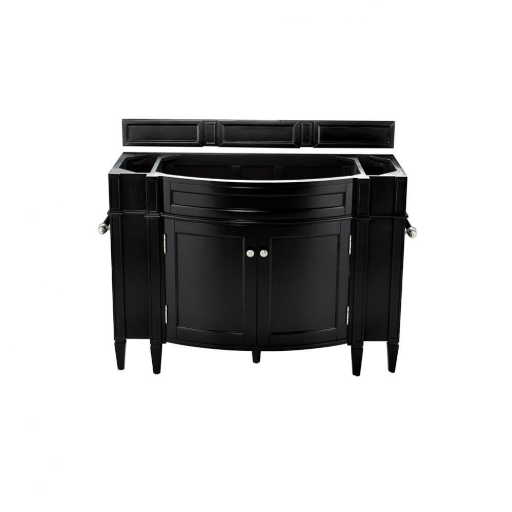 Brittany 46&apos;&apos; Single Vanity, Black Onyx