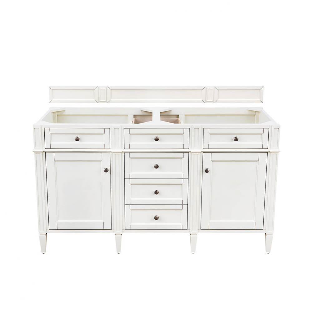 Brittany 60&apos;&apos; Bright White Double Vanity