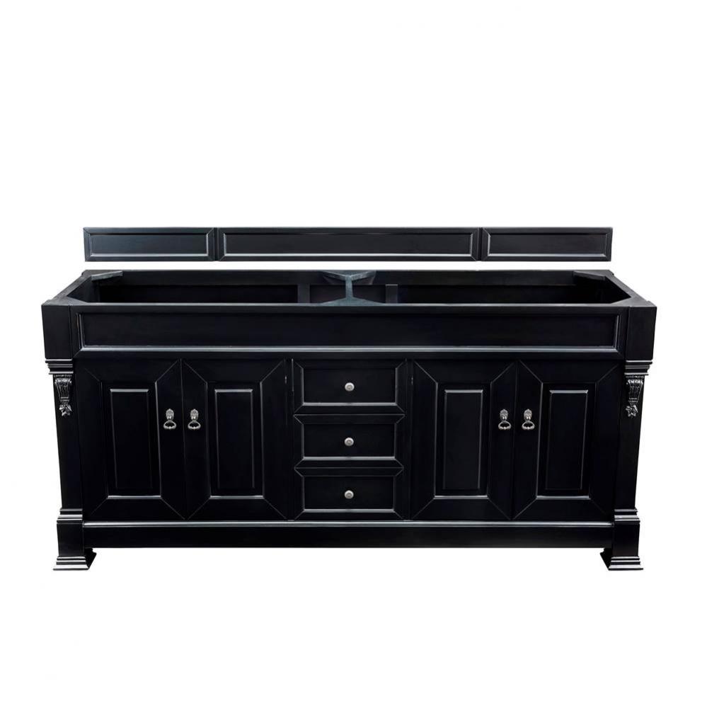 Brookfield 72&apos;&apos; Antique Black Double Vanity