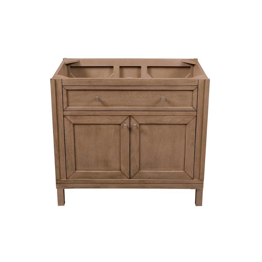 Chicago 36&apos;&apos; Single Vanity Cabinet, Whitewashed Walnut