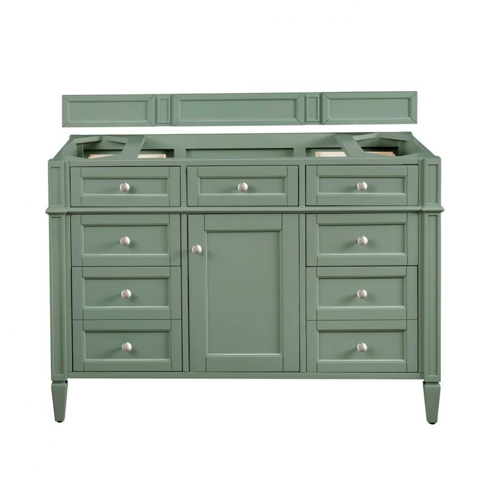 Brittany 48&apos;&apos; Single Vanity Cabinet, Smokey Celadon