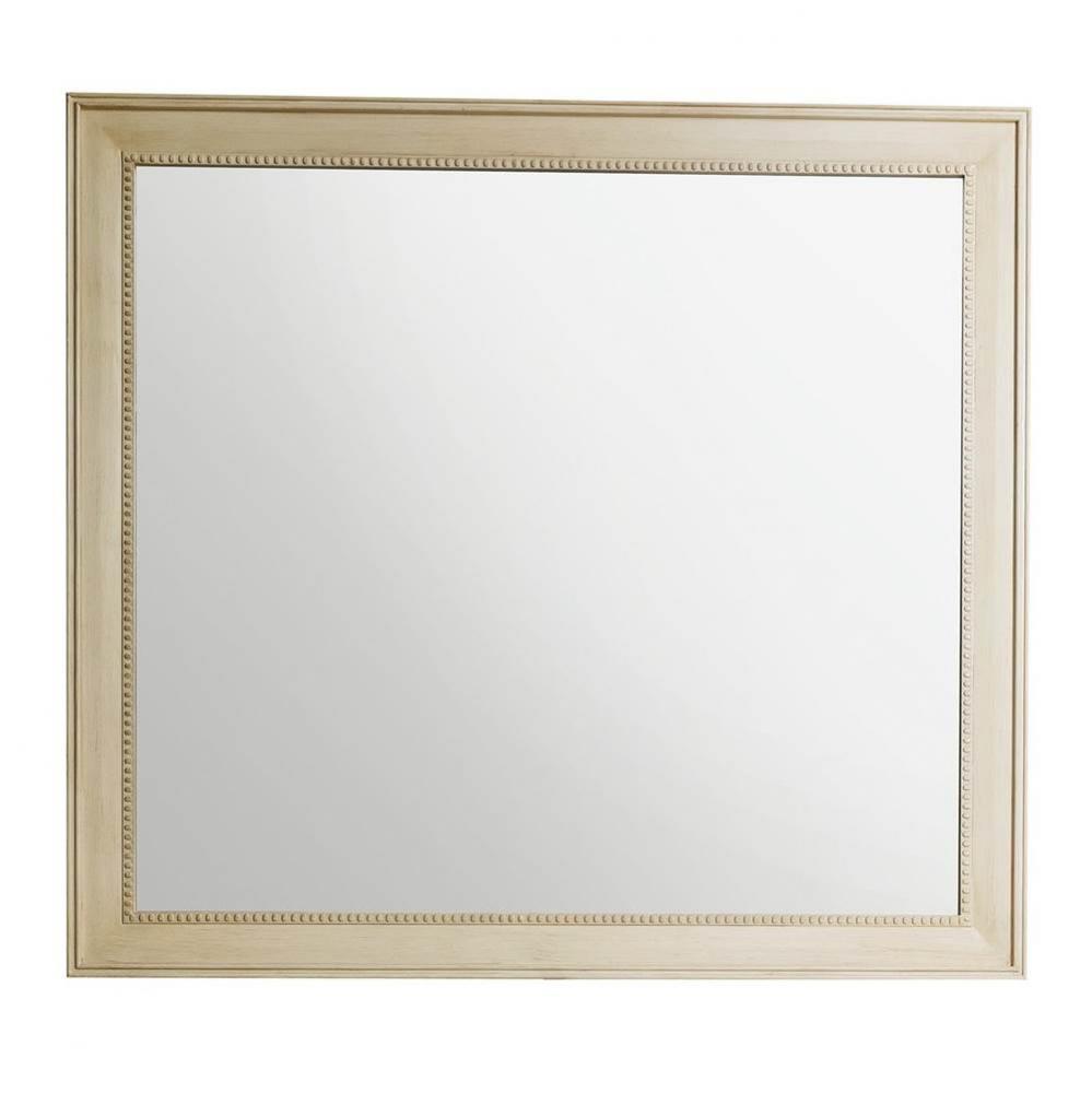 Bristol 44&apos;&apos; Rectangular Mirror, Vintage Vanilla