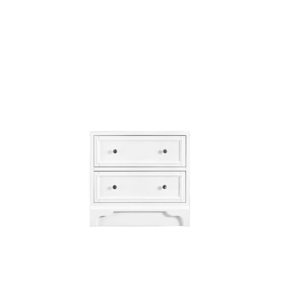 De Soto 26&apos;&apos; Drawer Unit, Bright White