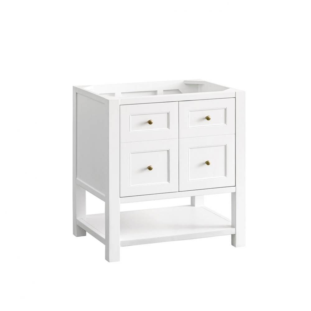 Breckenridge 30&apos;&apos; Single Vanity Cabinet, Bright White