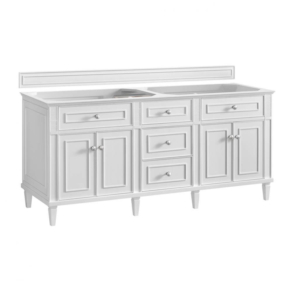 Lorelai 72&apos;&apos; Double Vanity, Bright White