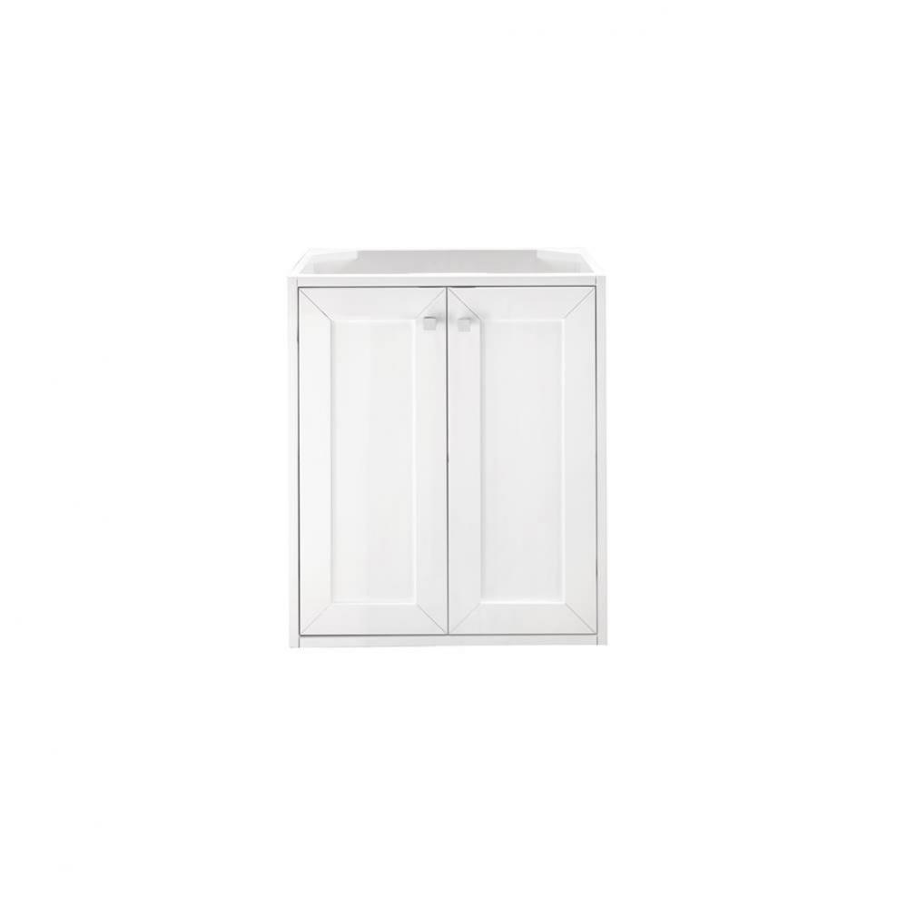 Chianti 24&apos;&apos; Single Vanity Cabinet, Glossy White