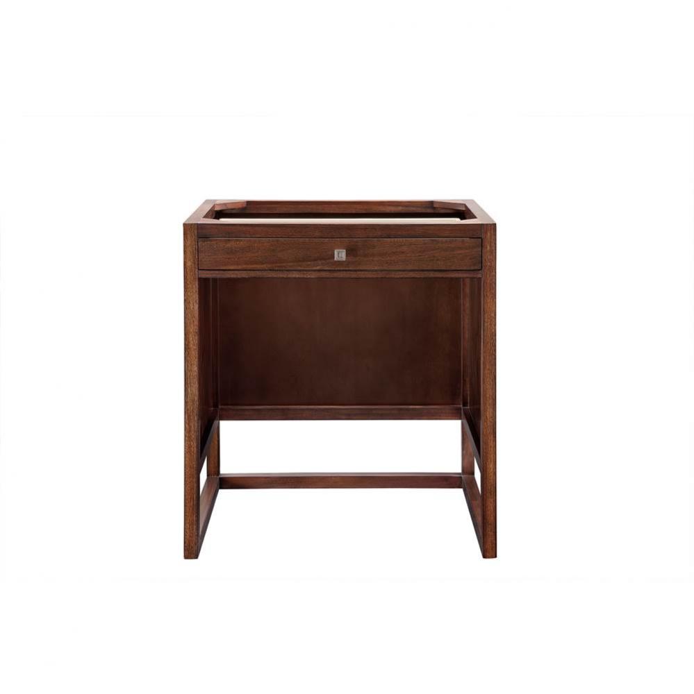 Athens 30&apos;&apos;  Countertop  Unit (makeup counter), Mid Century Acacia