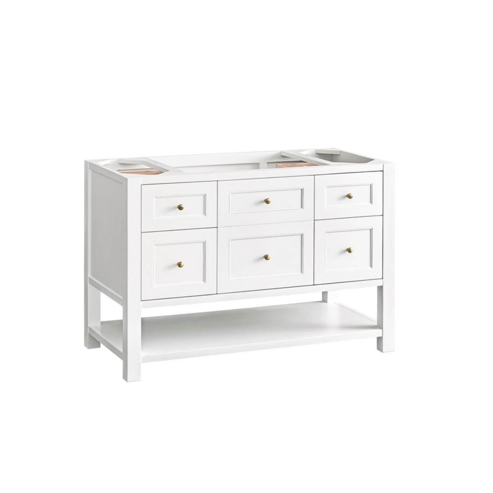 Breckenridge 48&apos;&apos; Single Vanity Cabinet, Bright White