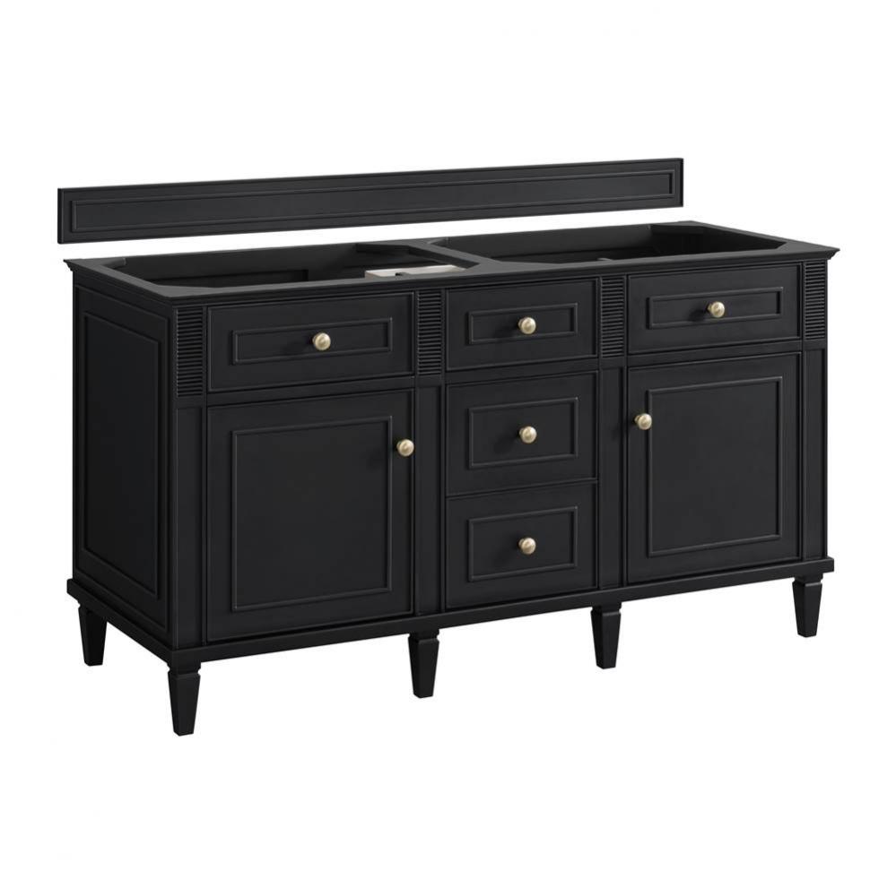 Lorelai 60&apos;&apos; Double Vanity, Black Onyx