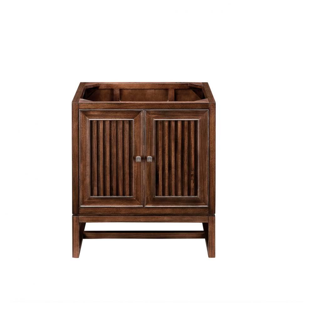 Athens 30&apos;&apos; Single Vanity Cabinet, Mid Century Acacia