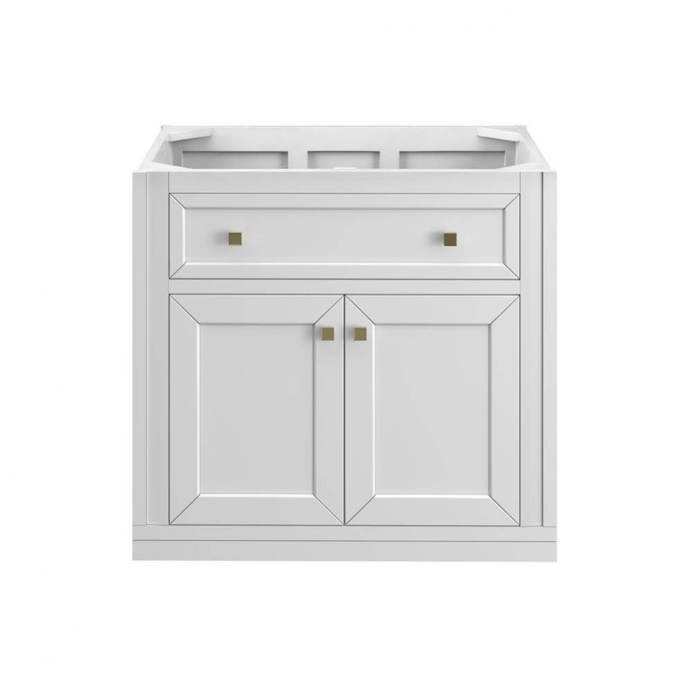 Chicago 30&apos;&apos; Single Vanity Cabinet, Glossy White