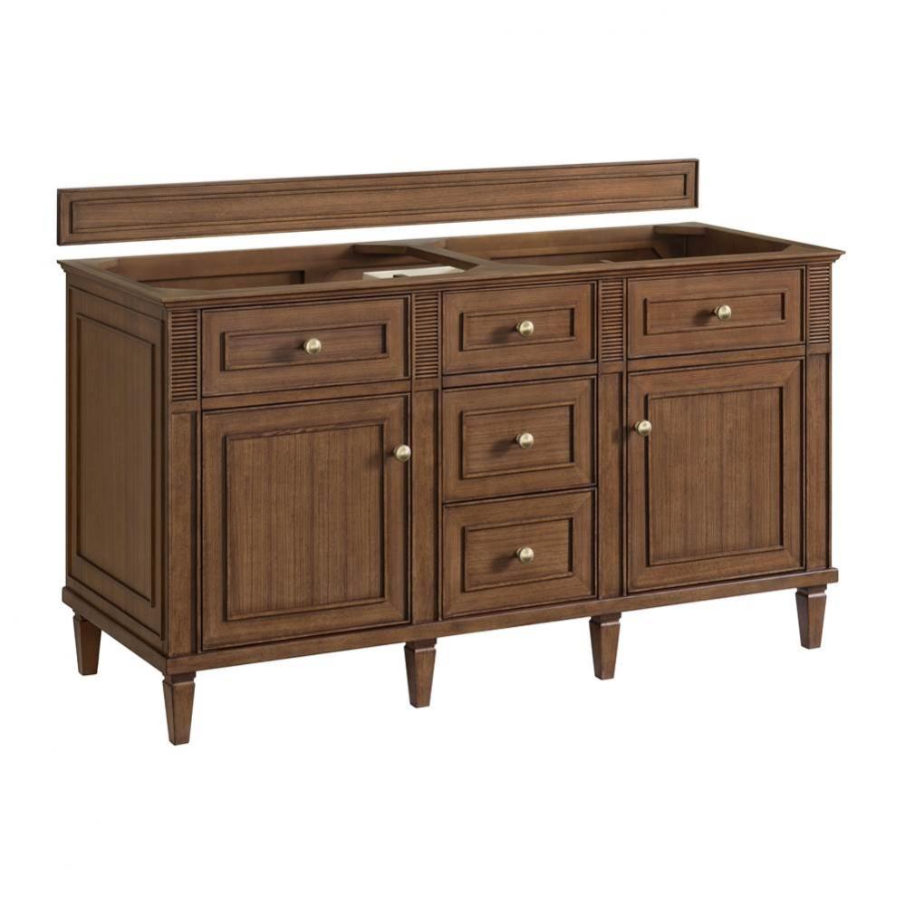 Lorelai 60&apos;&apos; Double Vanity, Mid-Century Walnut