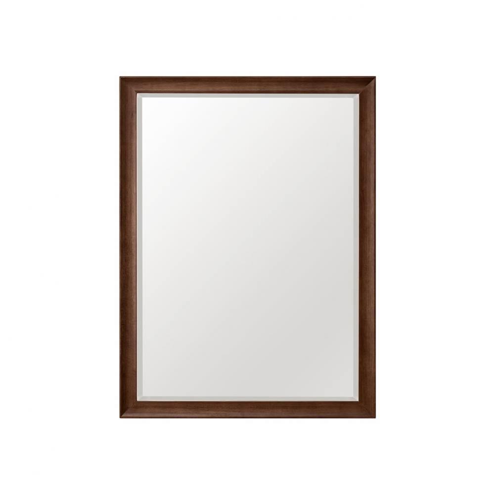 Glenbrooke 30&apos;&apos; Mirror, Mid-Century Walnut