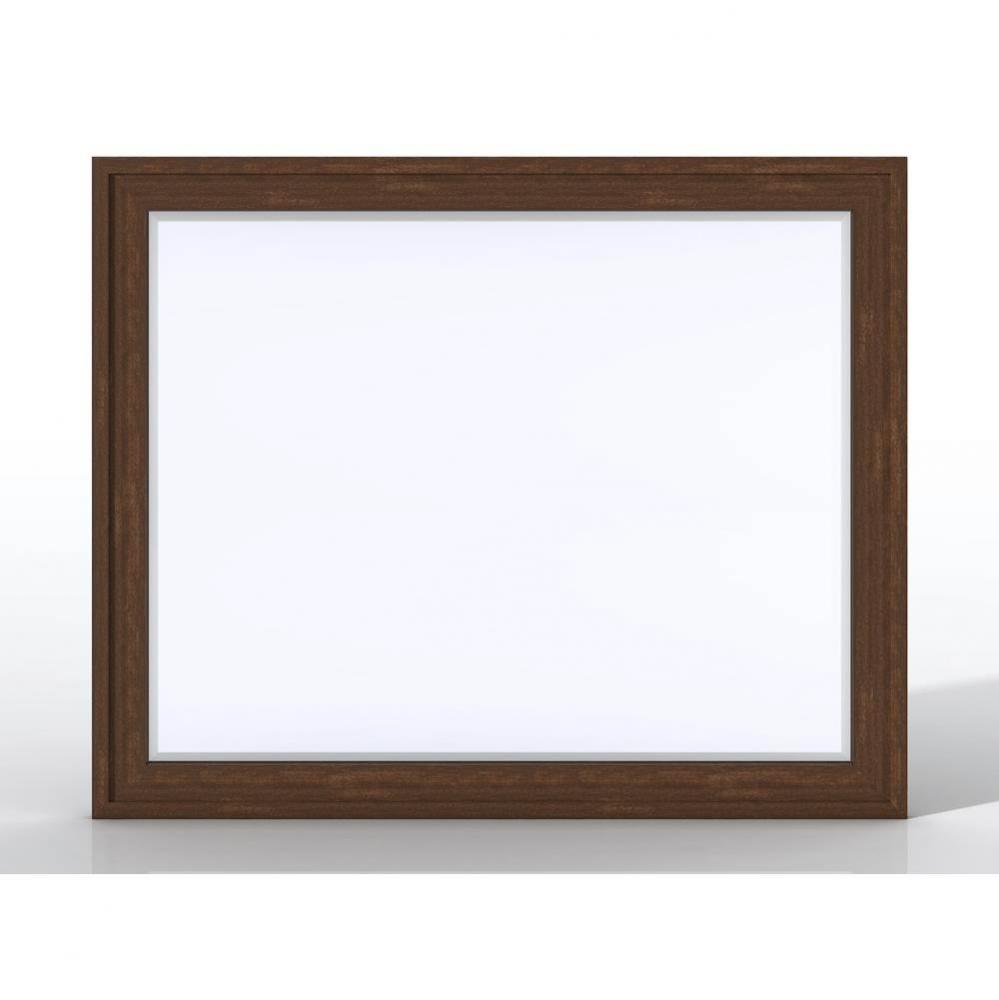 Addison 48&apos;&apos; Rectangular Mirror, Mid-Century Acacia