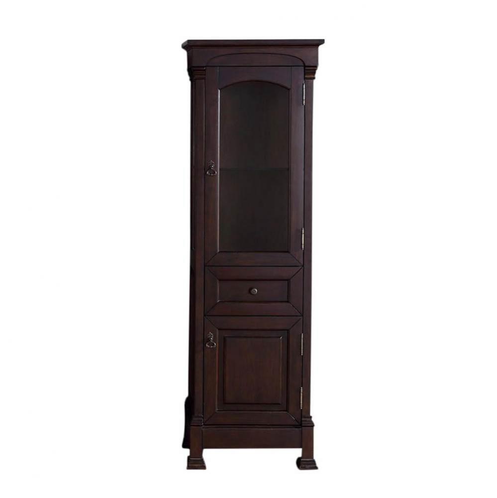 Brookfield Linen Cabinet, Burnished Mahogany