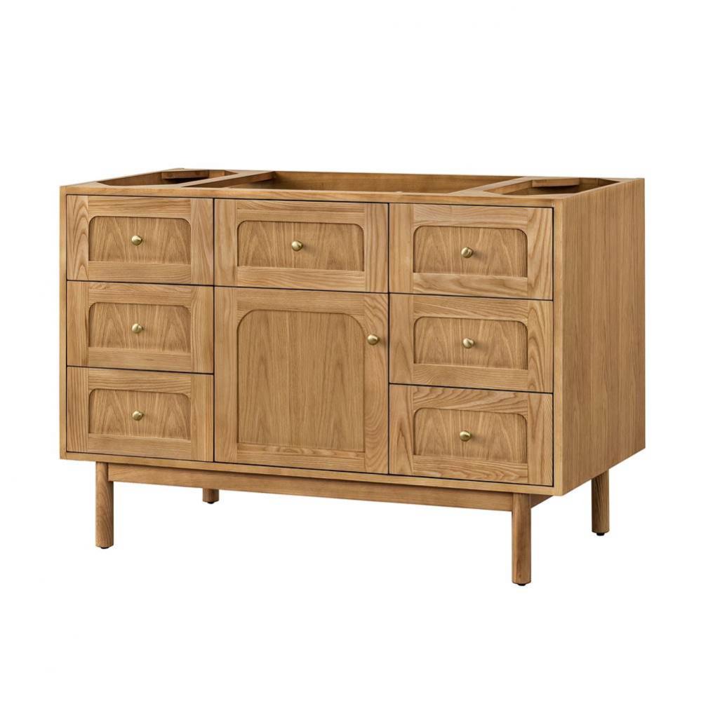 Laurent 48&apos;&apos; Single Vanity Cabinet, Light Natural Oak