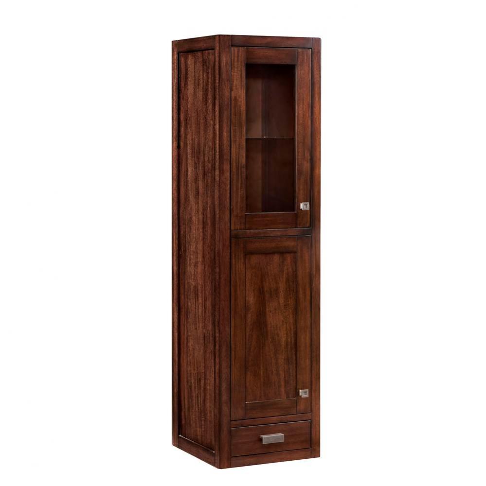 Addison 15&apos;&apos; D Grand Tower Hutch - Left, Mid-Century Acacia