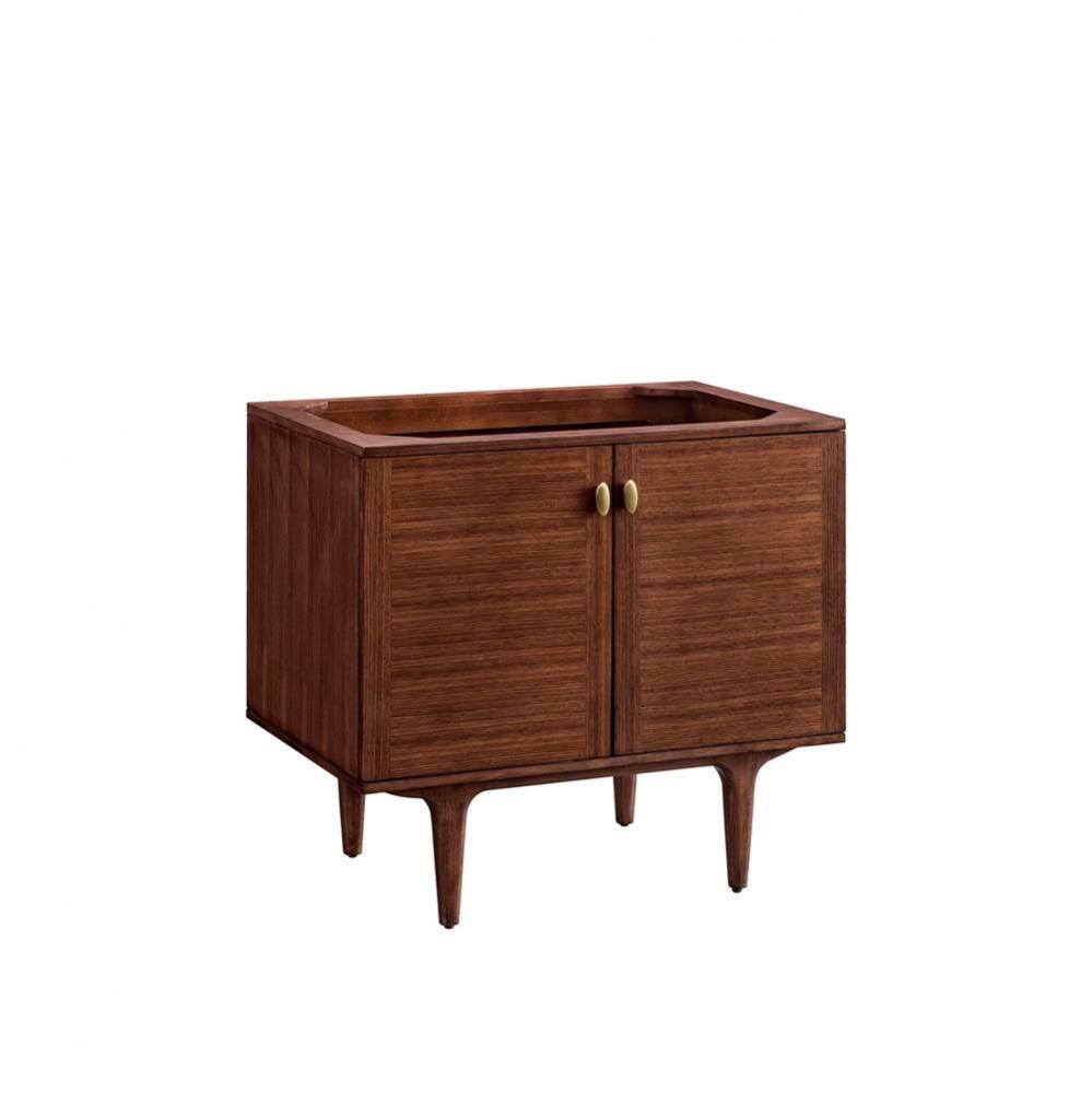 Amberly 36&apos;&apos; Single Vanity Cabinet, Mid-Century Walnut