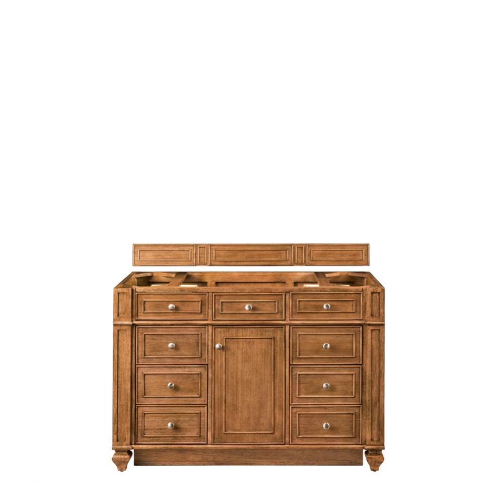 Bristol 48&apos;&apos; Single Vanity, Saddle Brown