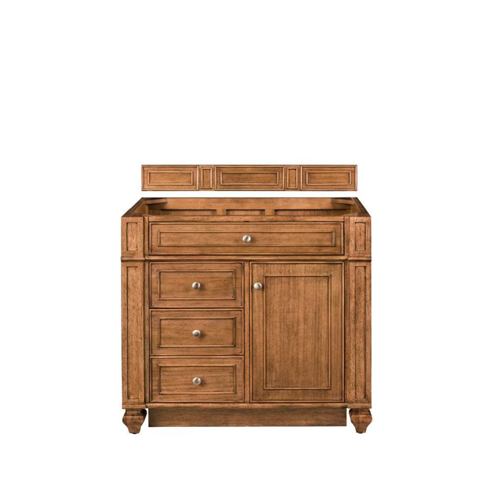 Bristol 36&apos;&apos; Single Vanity, Saddle Brown