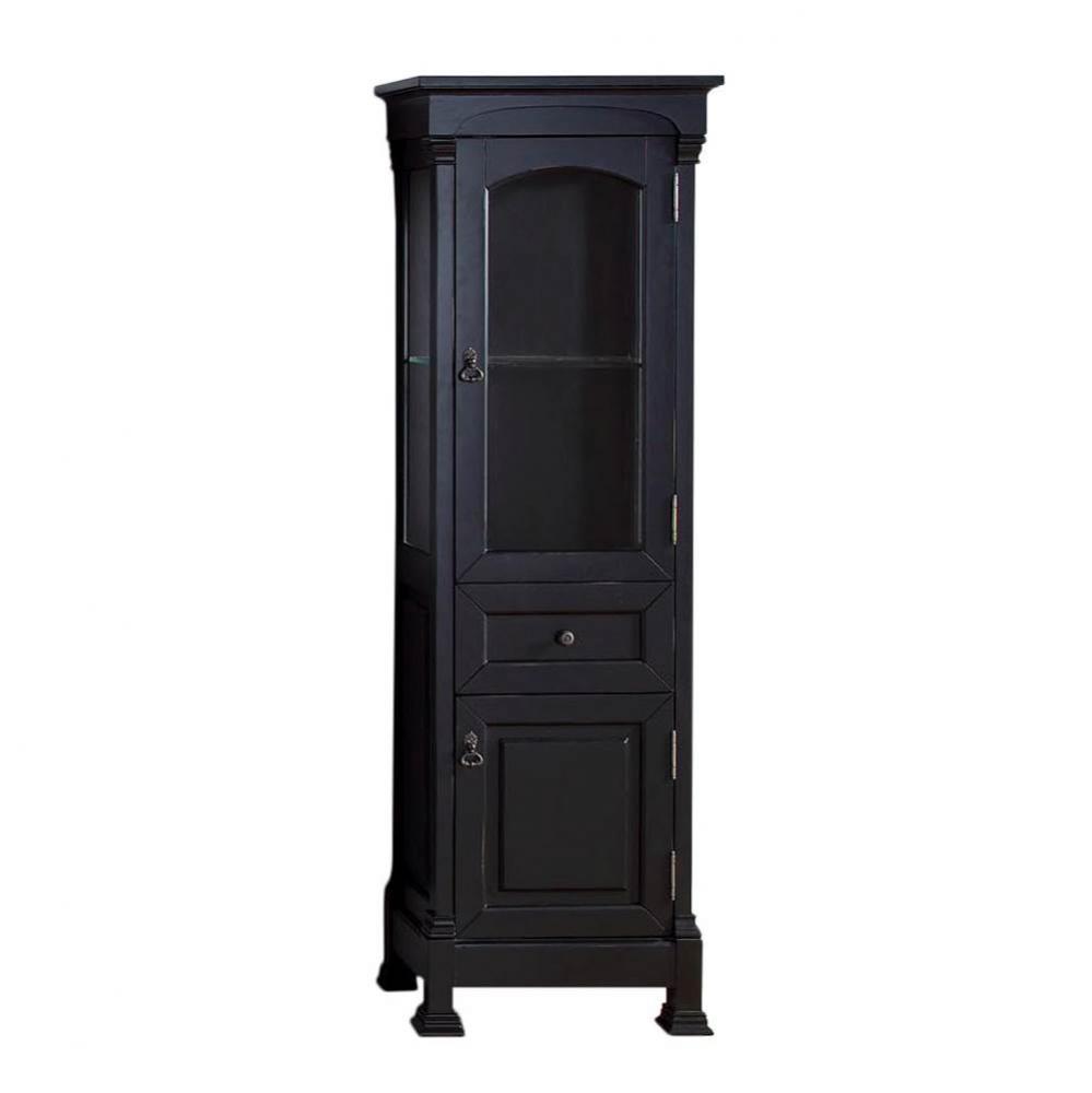 Brookfield Linen Cabinet, Antique Black