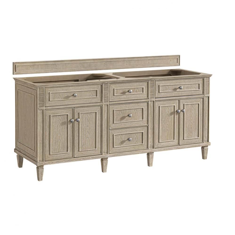 Lorelai 72&apos;&apos; Double Vanity, Whitewashed Oak